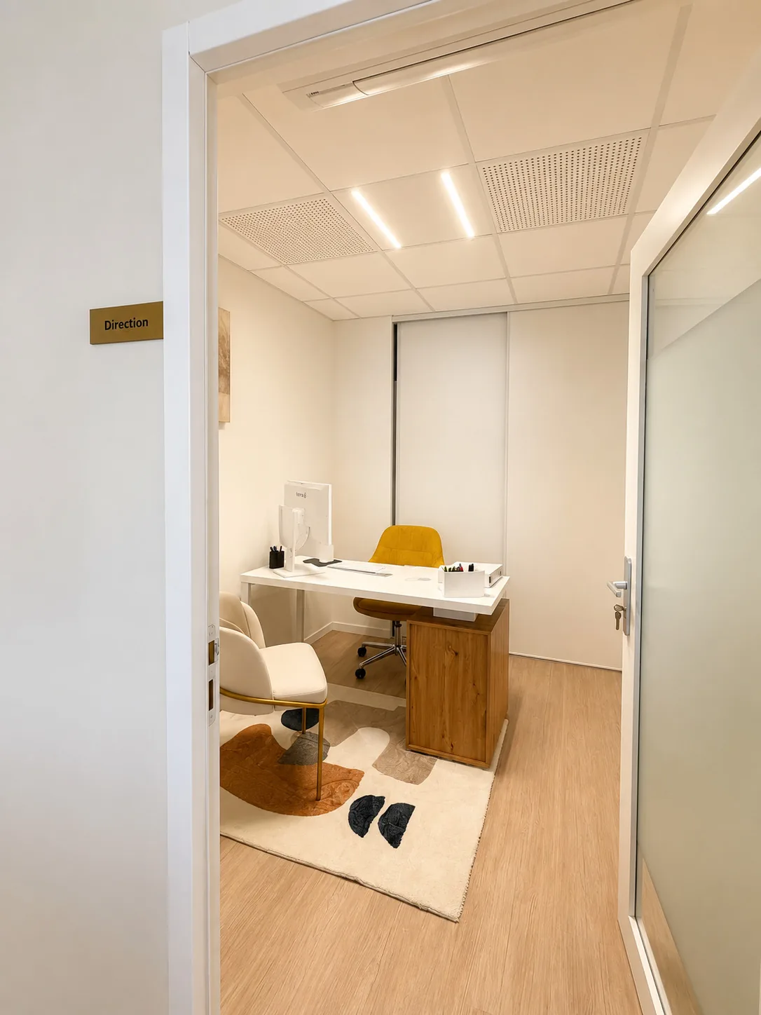 Le bureau de consultation du cabinet de Bonnes